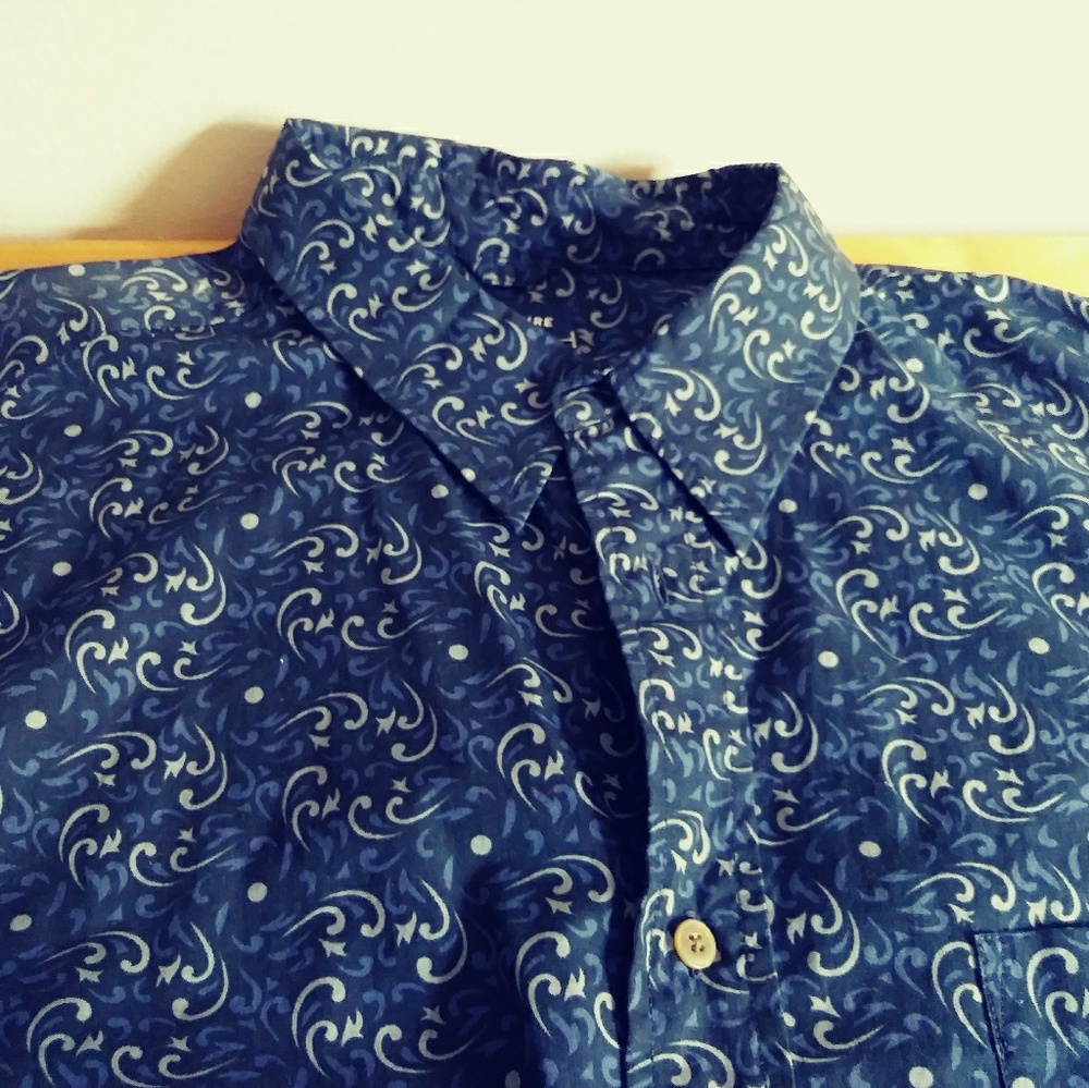Structure NWPT'S XL Men's Paisley Shirt.